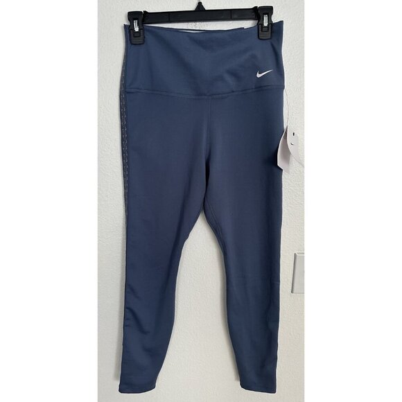 Nike Women's Leggings Therma-FIT Sz M Diffused Blue Style FB5703-491 New - Picture 4 of 16